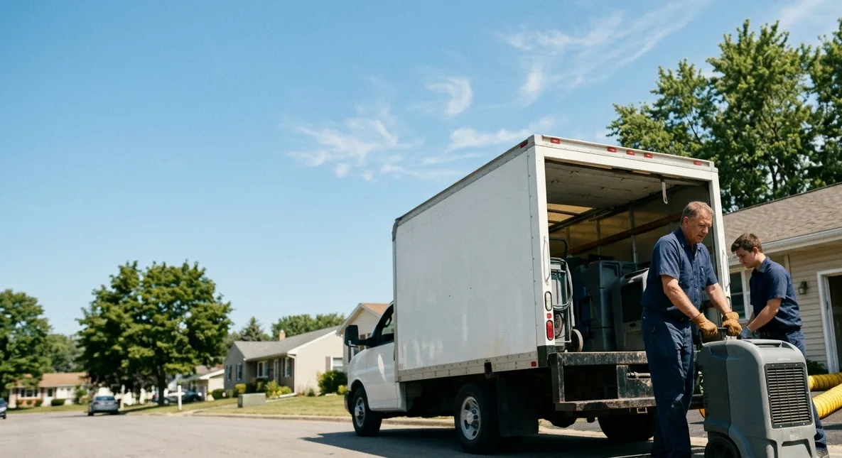 Water Damage Cleanup in Mineral City, OH near me